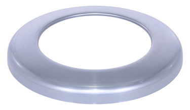 Galvanized Can Bag Holder 55 Gallon Drum 16 In. Silver